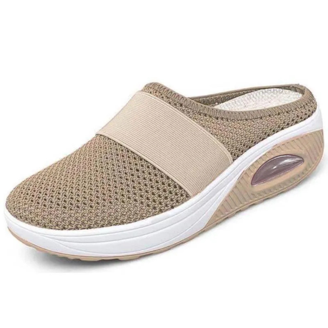 Dam sneakers med mesh & sula med luftkammare