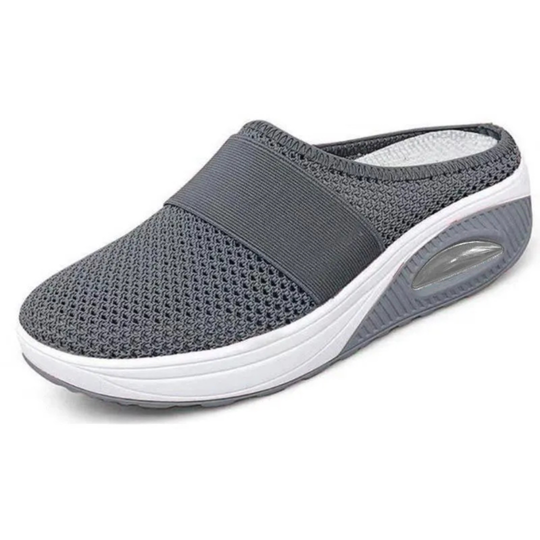 Dam sneakers med mesh & sula med luftkammare