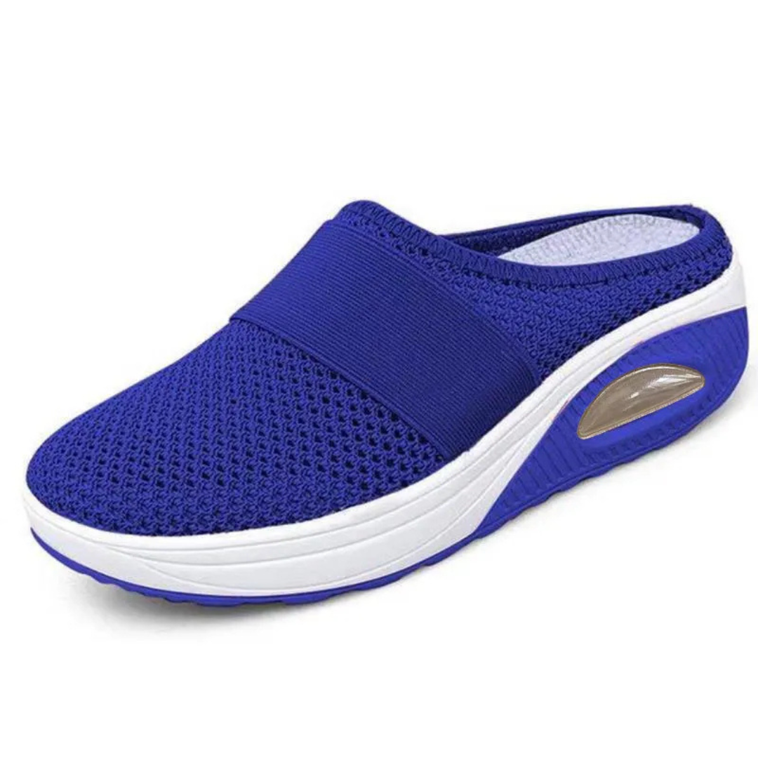 Dam sneakers med mesh & sula med luftkammare
