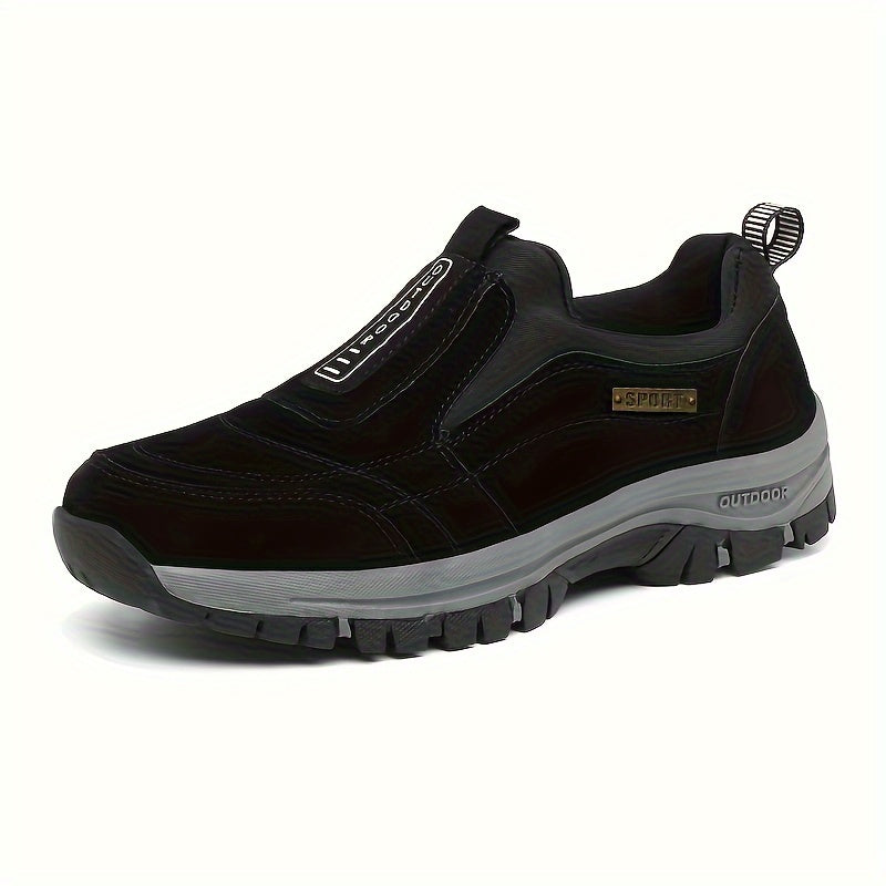 Herrskor för promenad | Slip-on modell med rund tå