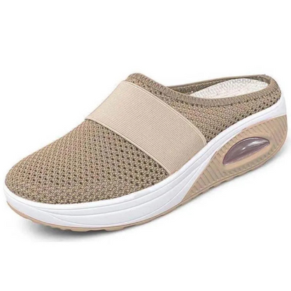 Dam sneakers med mesh & sula med luftkammare