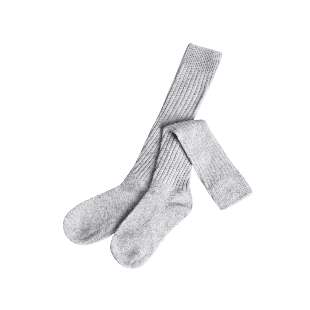 Knähöga vinterstrumpor för kvinnor