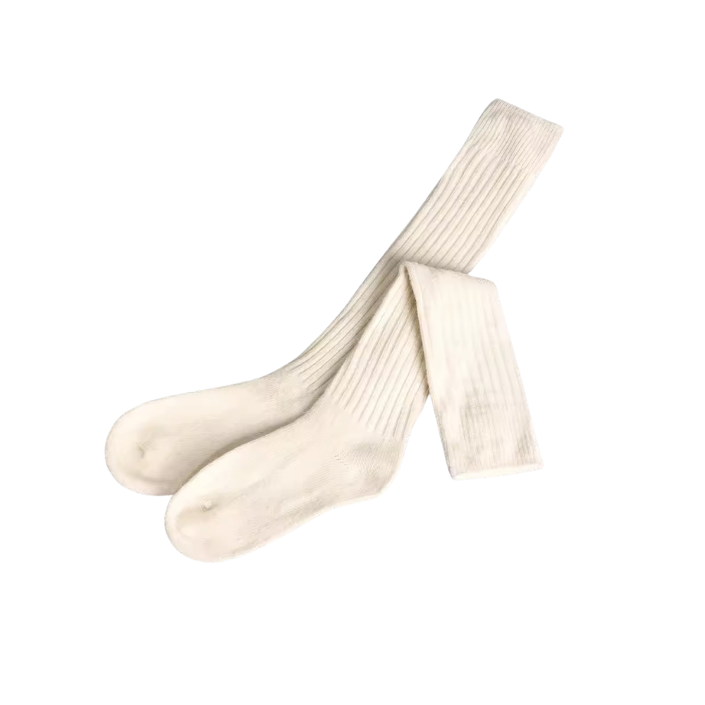 Knähöga vinterstrumpor för kvinnor