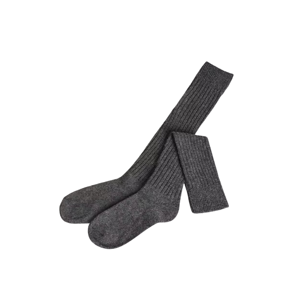 Knähöga vinterstrumpor för kvinnor