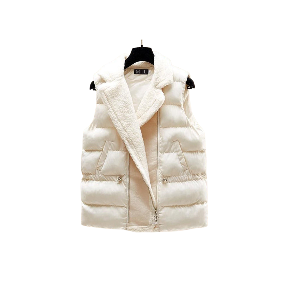 Vinterstickad tröja, byxor och väst för kallt väder matchande set för kvinnor